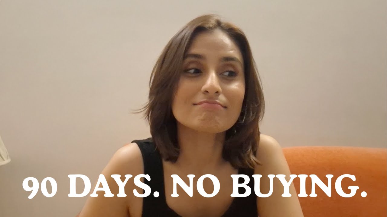 Starting a No-Buy Quarter | A much needed 90-day reset, honestly.