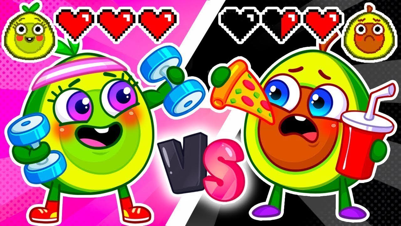 Learn Healthy Tips with Avocado Baby 💪 Take Care of Your Health | Cartoon Pit&Penny Stories 🥑💖