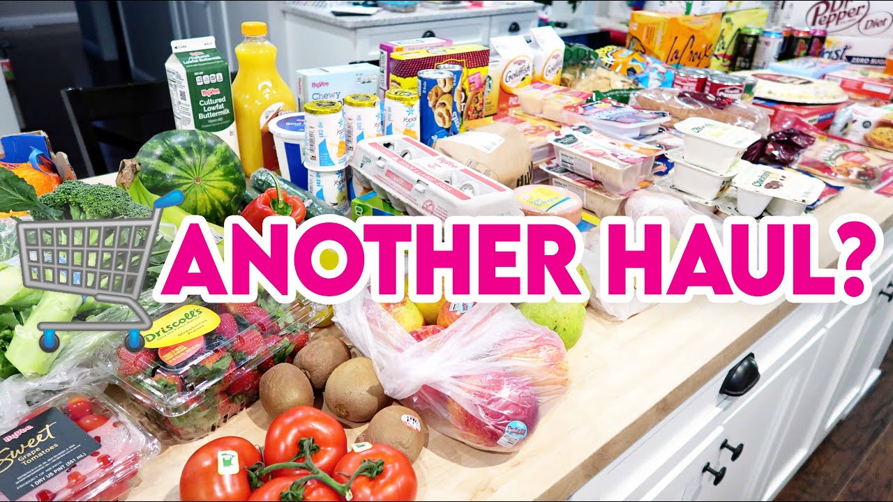 😀 THIS WEEK'S GROCERY HAUL + MEAL PLAN FOR A FAMILY OF 4!