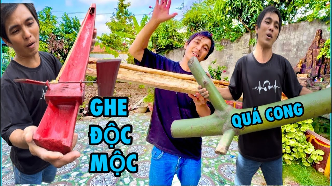 Cách Làm Ghe Ngo Bằng Cây Gòn Chạy Thật Nhanh |ATK