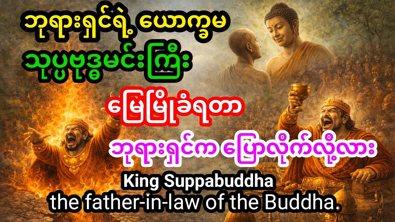 မြေမြိုခံခဲ့ရတဲ့ သုပ္ပဗုဒ္ဓမင်းကြီး(Why King Suppabuddha Was Swallowed by the Earth)