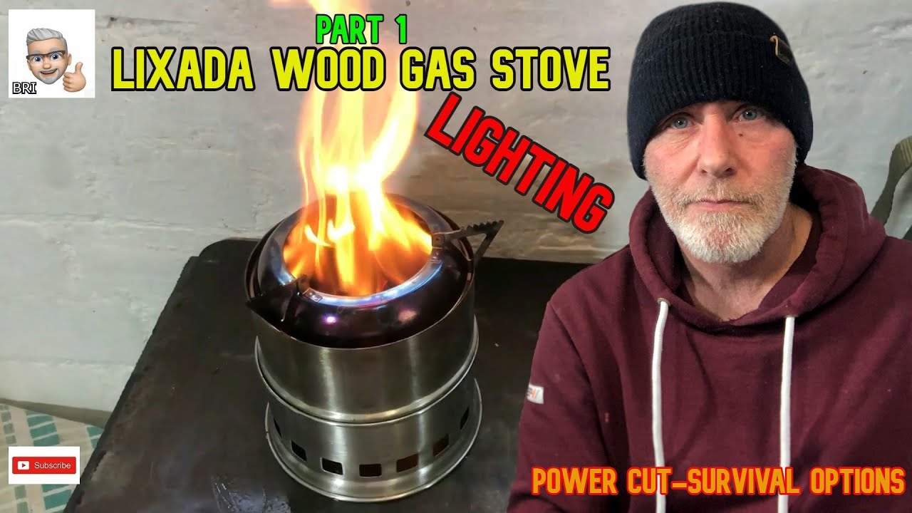 Lixada Wood Gas Stove- Lighting Part 1- Powercut - Survival Options