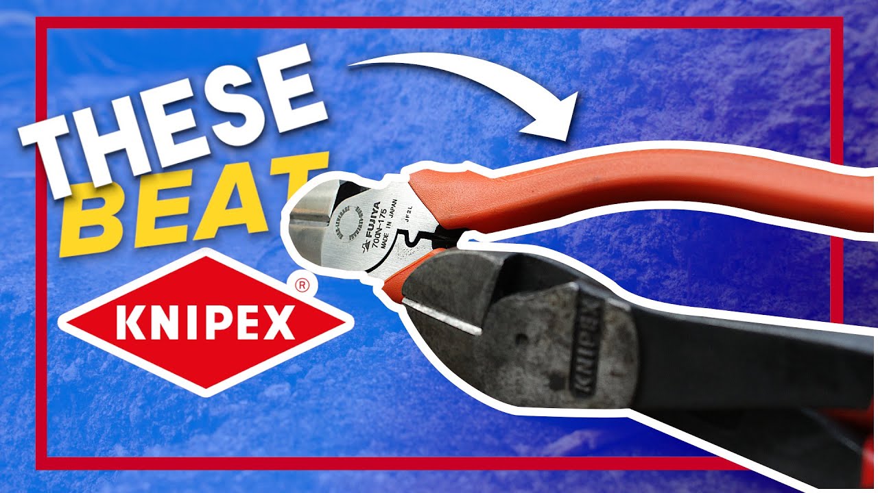 These REALLY cut better than KNIPEX. Fujiya Diagonal cutters