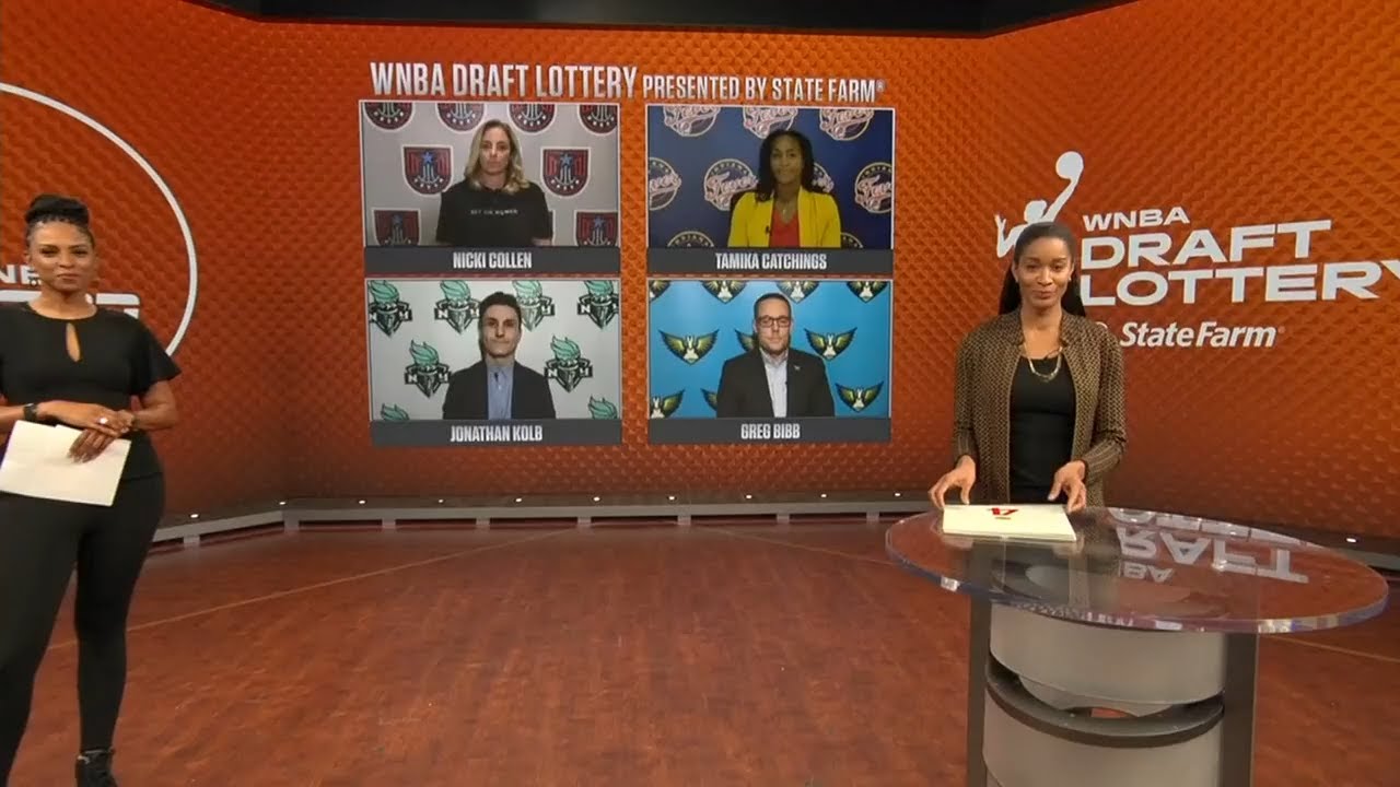 WNBA Draft Lottery 2021 Reveal