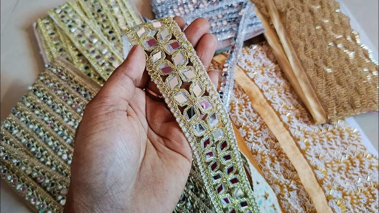Meesho Trendy saree, Dupatta Lace / Borders Haul 💕 Meesho Haul 💕 Trending Sarees Lace Borders Haul