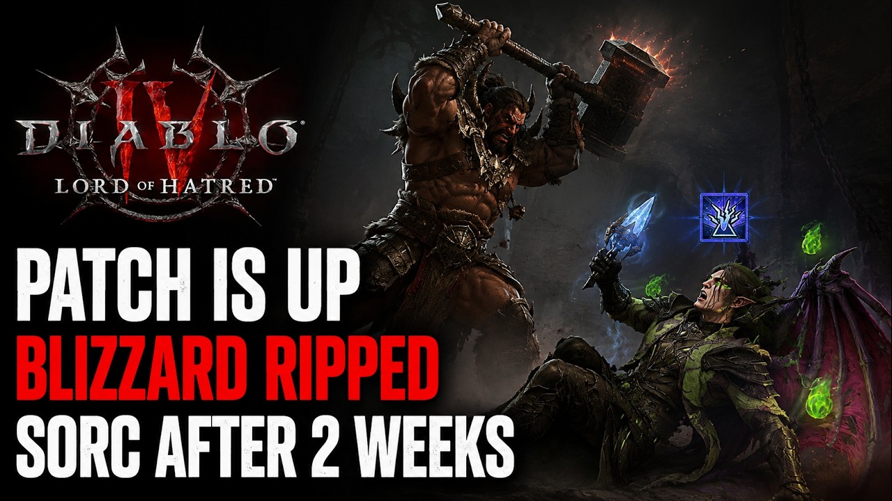 Blizzard просто уничтожила волшебницу спустя 2 недели после выхода Diablo 4 Lord Of Hatred.
