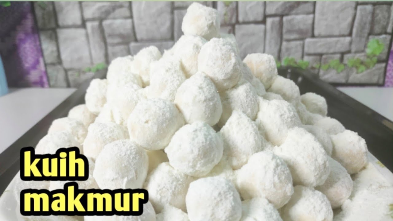 CARA MEMBUAT KUIH MAKMUR LAZAT #biskut #biskutraya