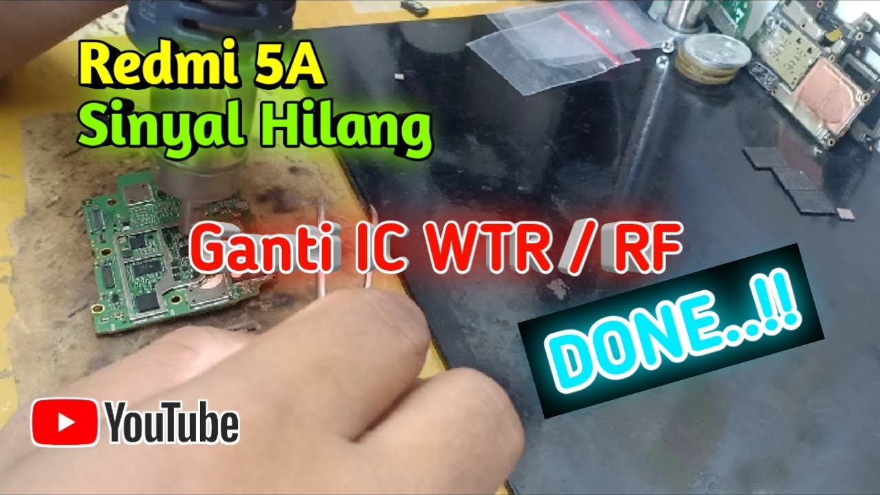 ganti icd wtr redmi 5a