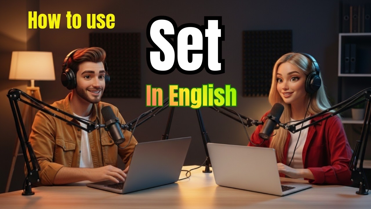 How to Use “SET” in Everyday English | Daily English Practices | English Podcast | Set Convarsetions