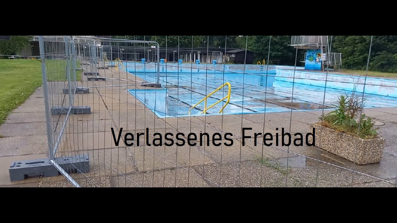 Das verlassene Freibad! Hier schwimmt niemand mehr!