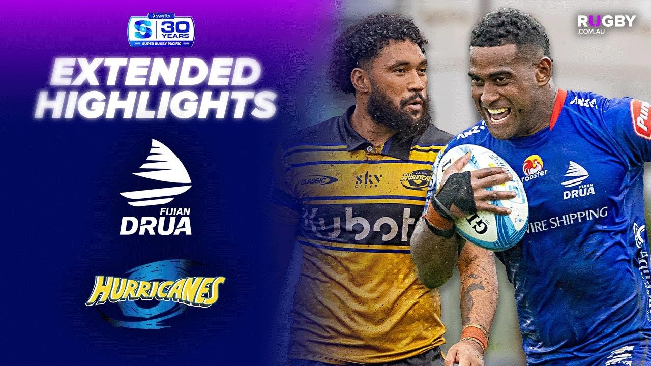 Fijian Drua v Hurricanes Extended Highlights | Round 3 | Super Rugby Pacific 2026