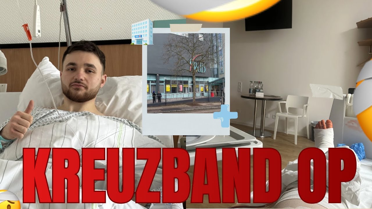2 WEEKS OUT | Kreuzband OP | Vorbereitung & Krankenhaus BTS