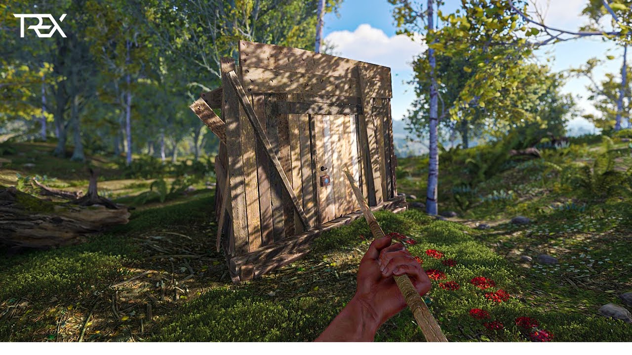 Prima Zi &icirc;n RUST și Primul RAID | Rust - Episodul 1