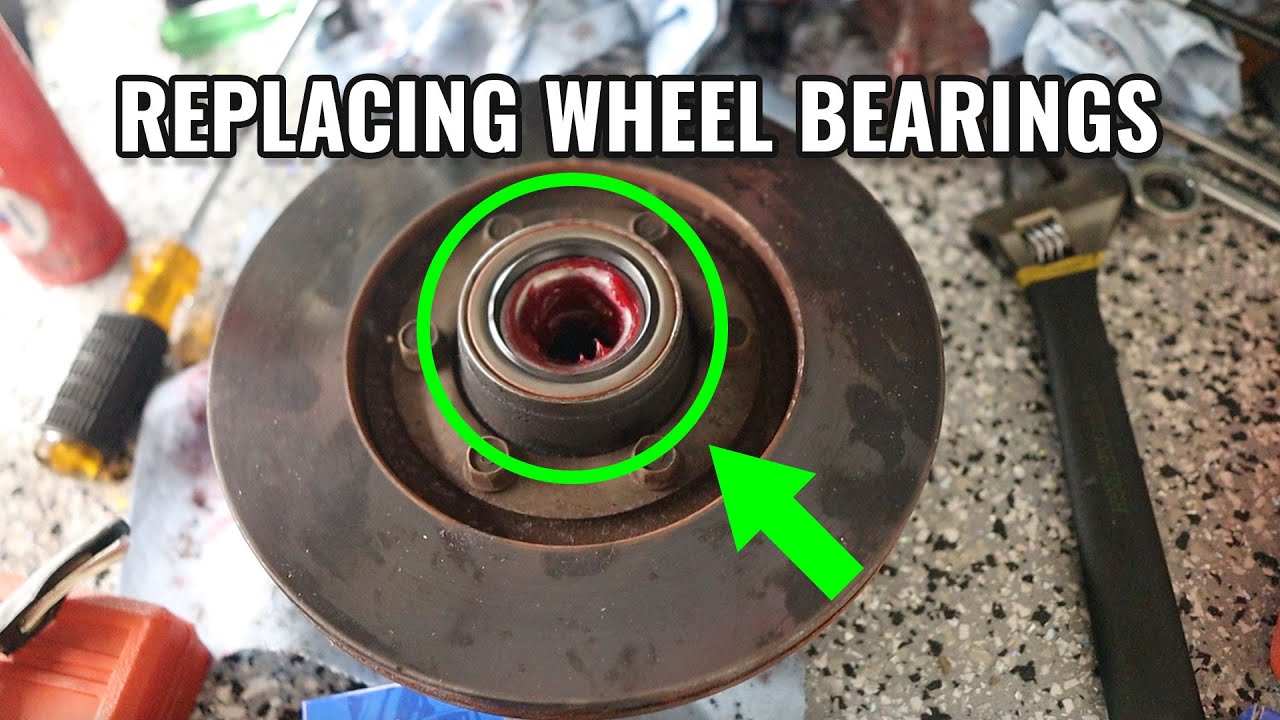 Как я заменил передние ступичные подшипники на своей Mazda B2200 B2000 | Flake Garage