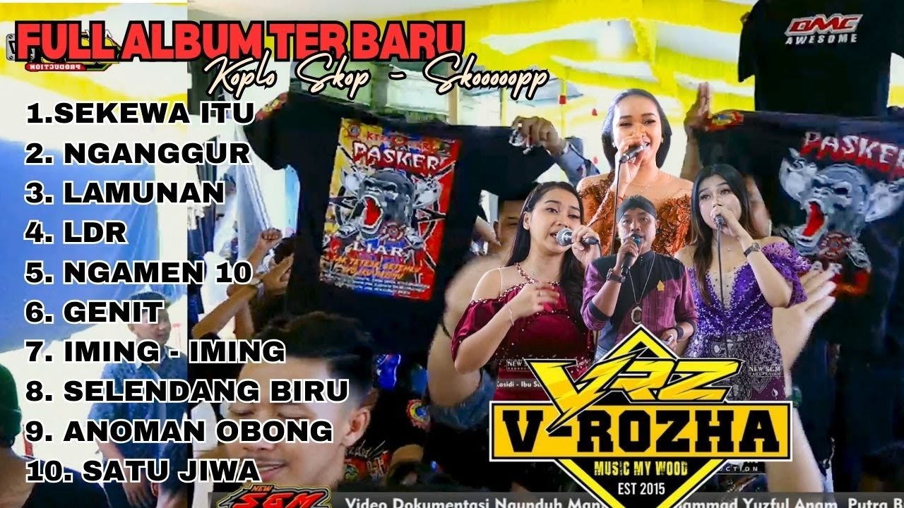 FULL ALBUM Terabru V-ROZHA - SEKECEWA ITU - NGANGGUR - LAMUNAN - LDR - NGAMEN 10