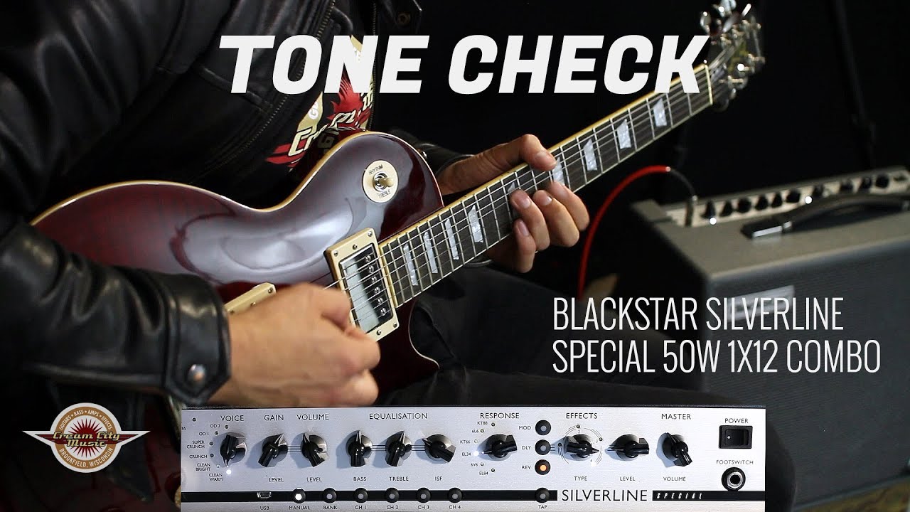 TONE CHECK: Blackstar Silverline Special 50W 1X12 Combo Amp | No Talking