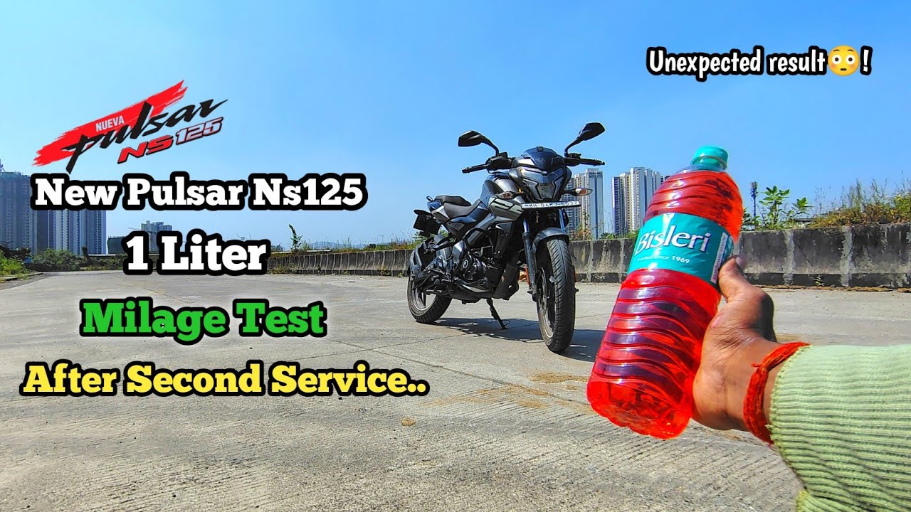 New Pulsar Ns125 1 Liter Milage Test Unexpected Result | Shiva Sahani |
