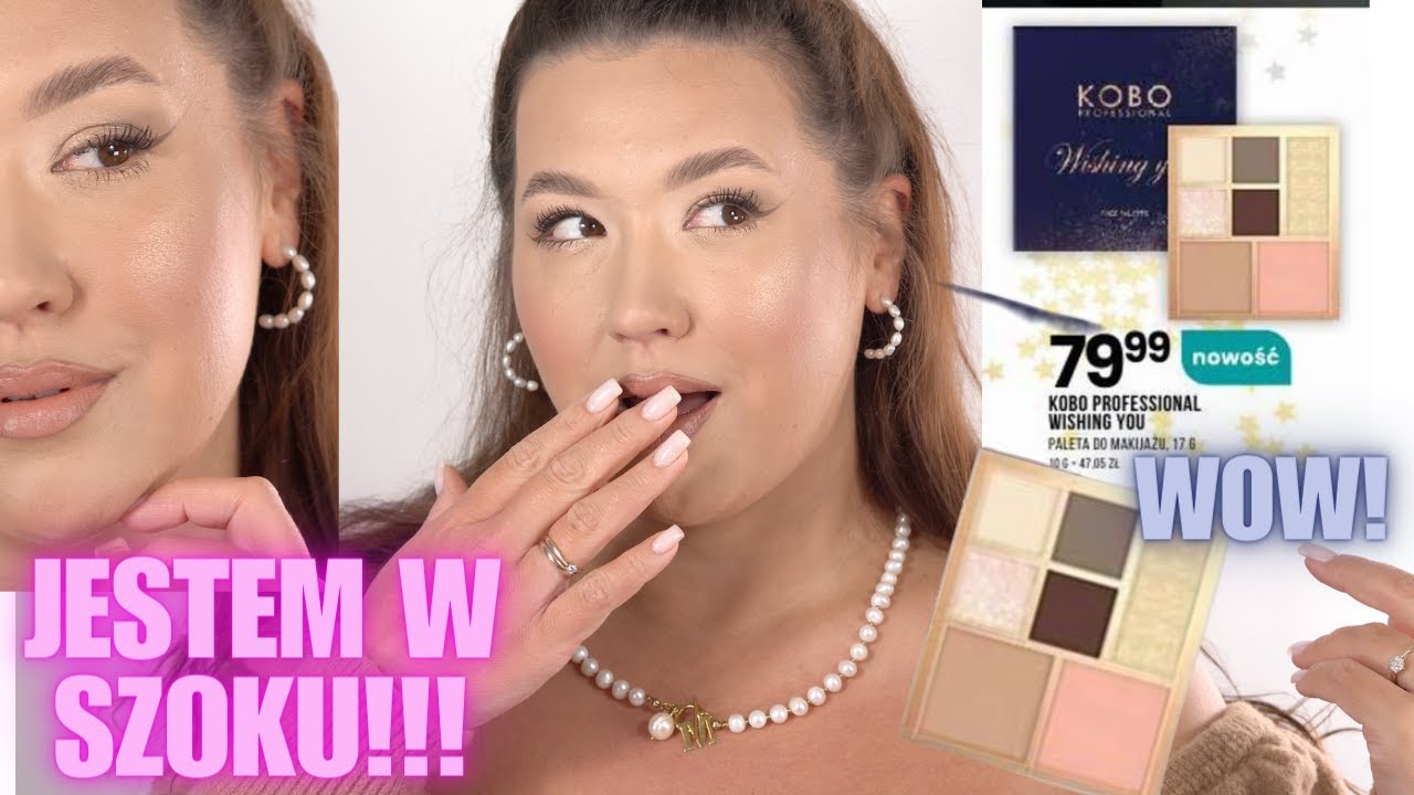 Test NOWOŚCI | TA PALETA ZA 70 zł jest EXTRA!!! || KOBO Wishing YOU 😍 SZOK!🤯
