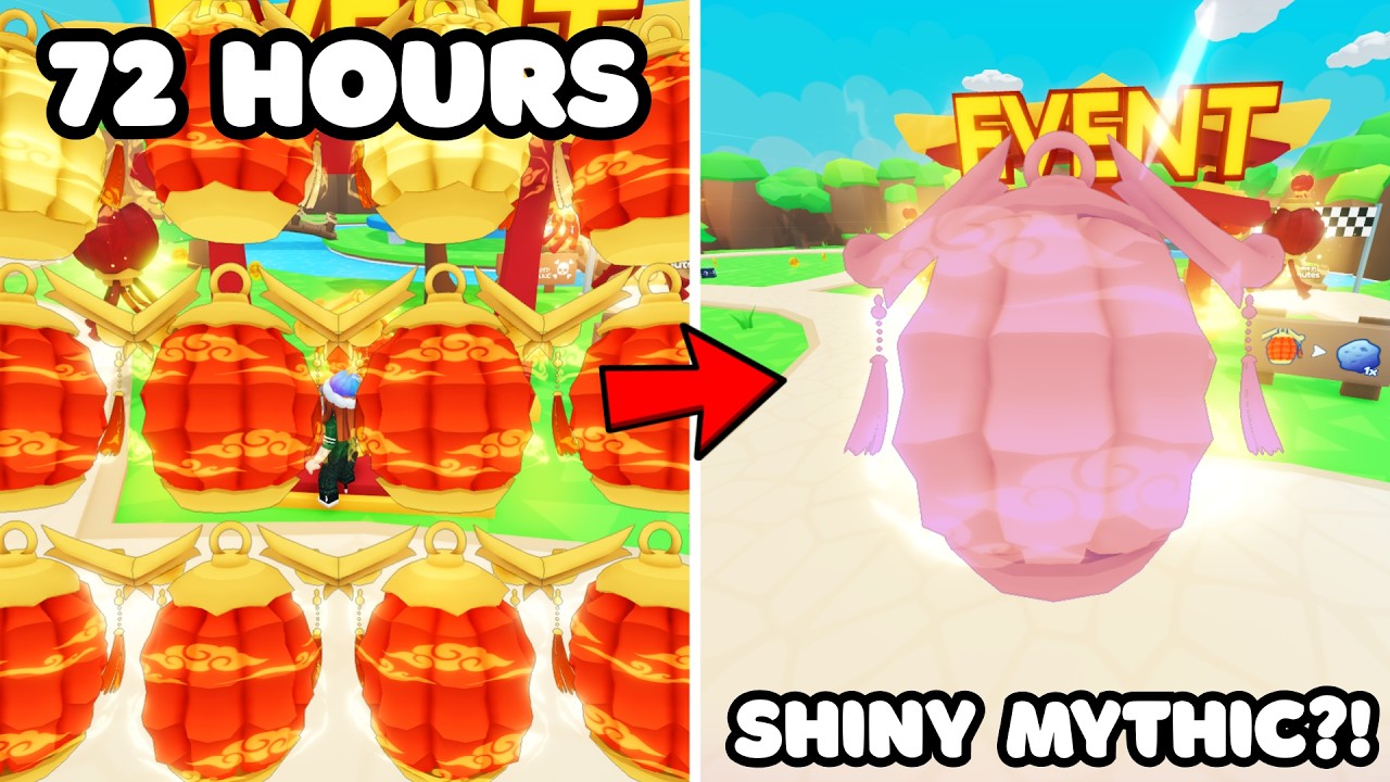 I Hatched 25,000,000 LUNAR NEW YEAR EGGS and Got A SHINY MYTHIC In BGSI?!