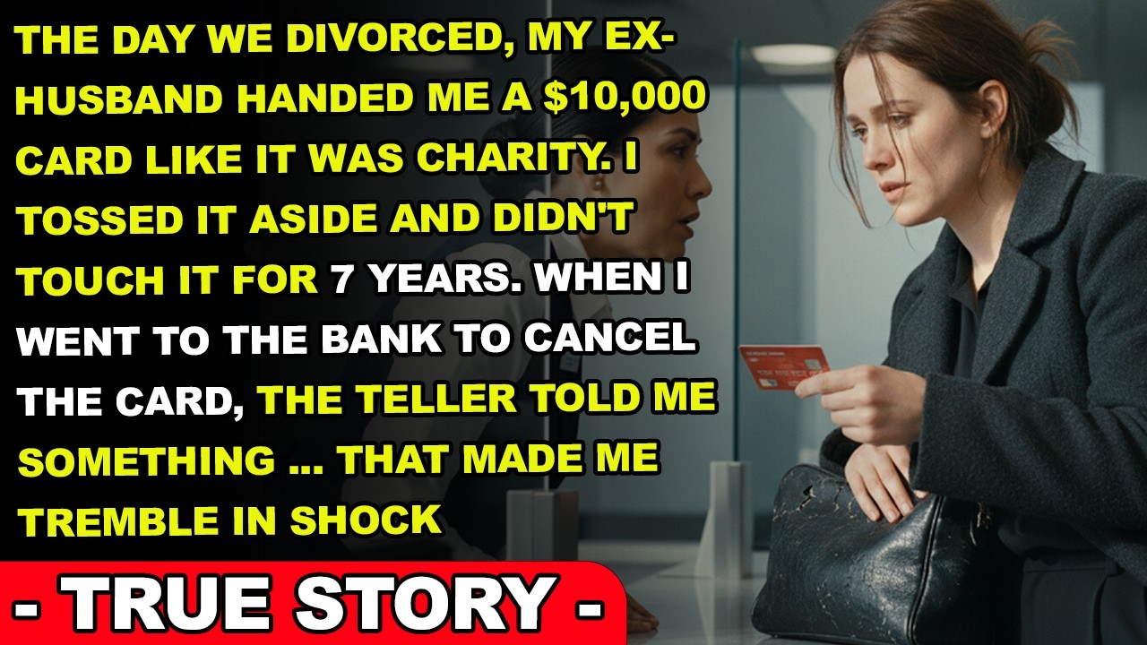After the Divorce, My Ex Gave Me $10K — I Didn’t Touch It for 7 Years