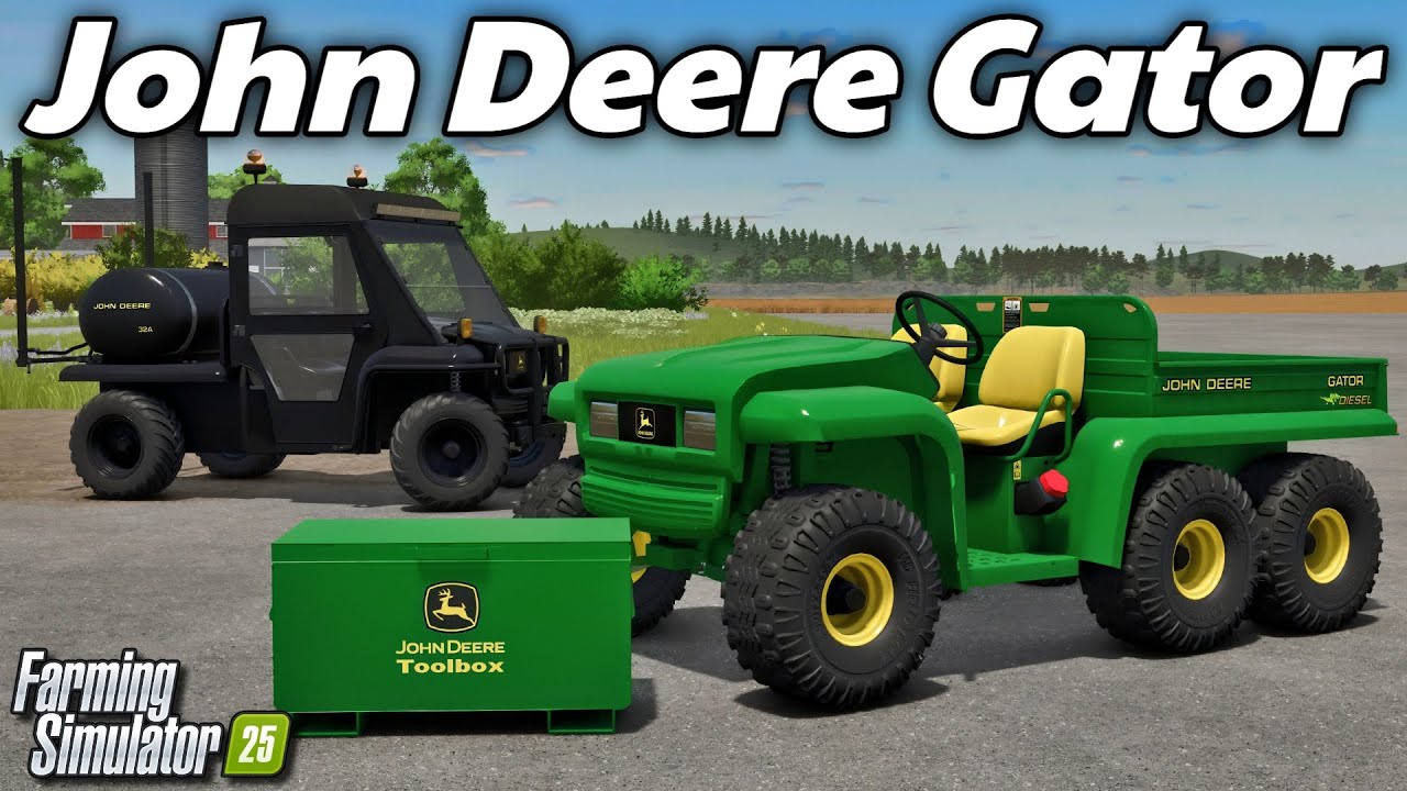 John Deere Gator Pack by Blacksheep Modding | FS25 Mods