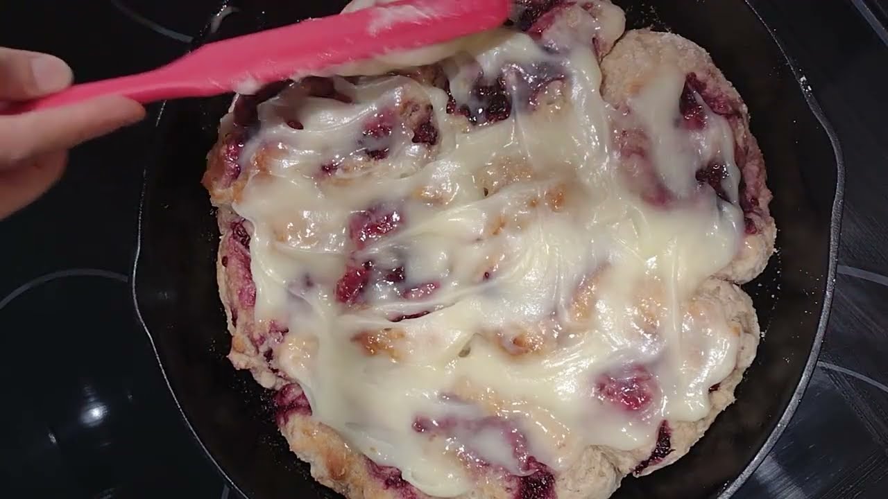 Blackberry Sweet Rolls with Cream Cheese Frosting