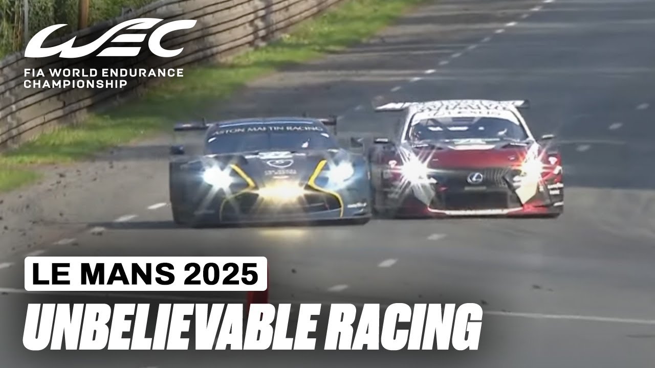 Incredible Fight for Position! | 24 Hours of Le Mans 2025 | FIA WEC