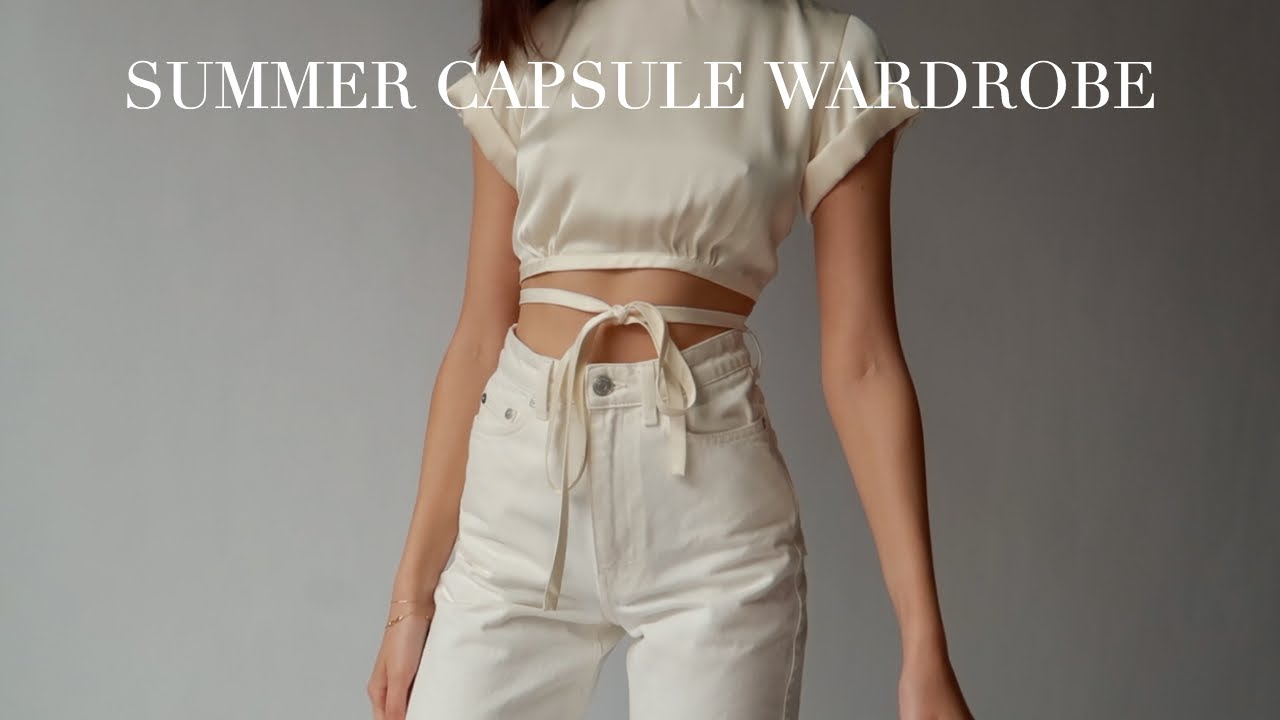 HOW TO CREATE THE PERFECT SUMMER CAPSULE WARDROBE | Tops, Bottoms, Dresses, Hats & More!