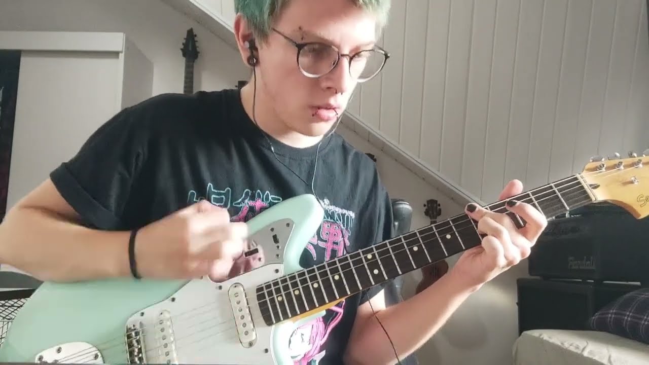 Origami Angel - Title Track (guitar cover)