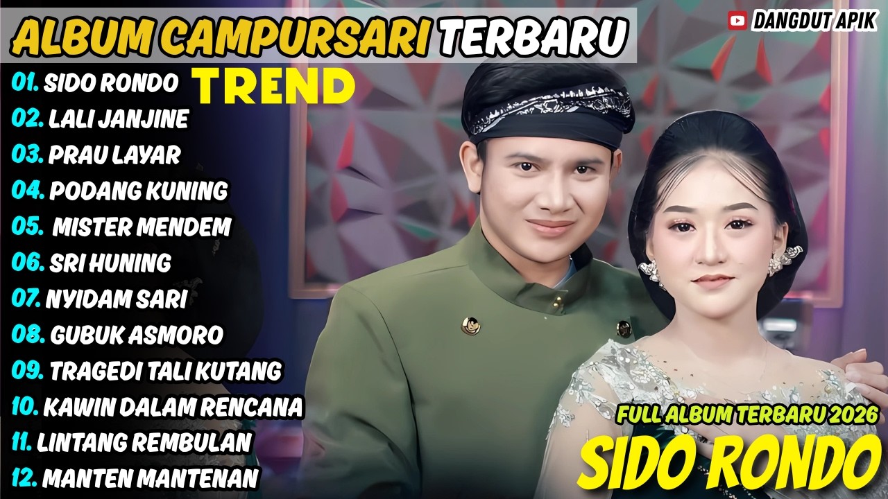 SIDO RONDO - LALI JANJINE - Falden Ft Lala Atilla Campursari Full Album Terbaru