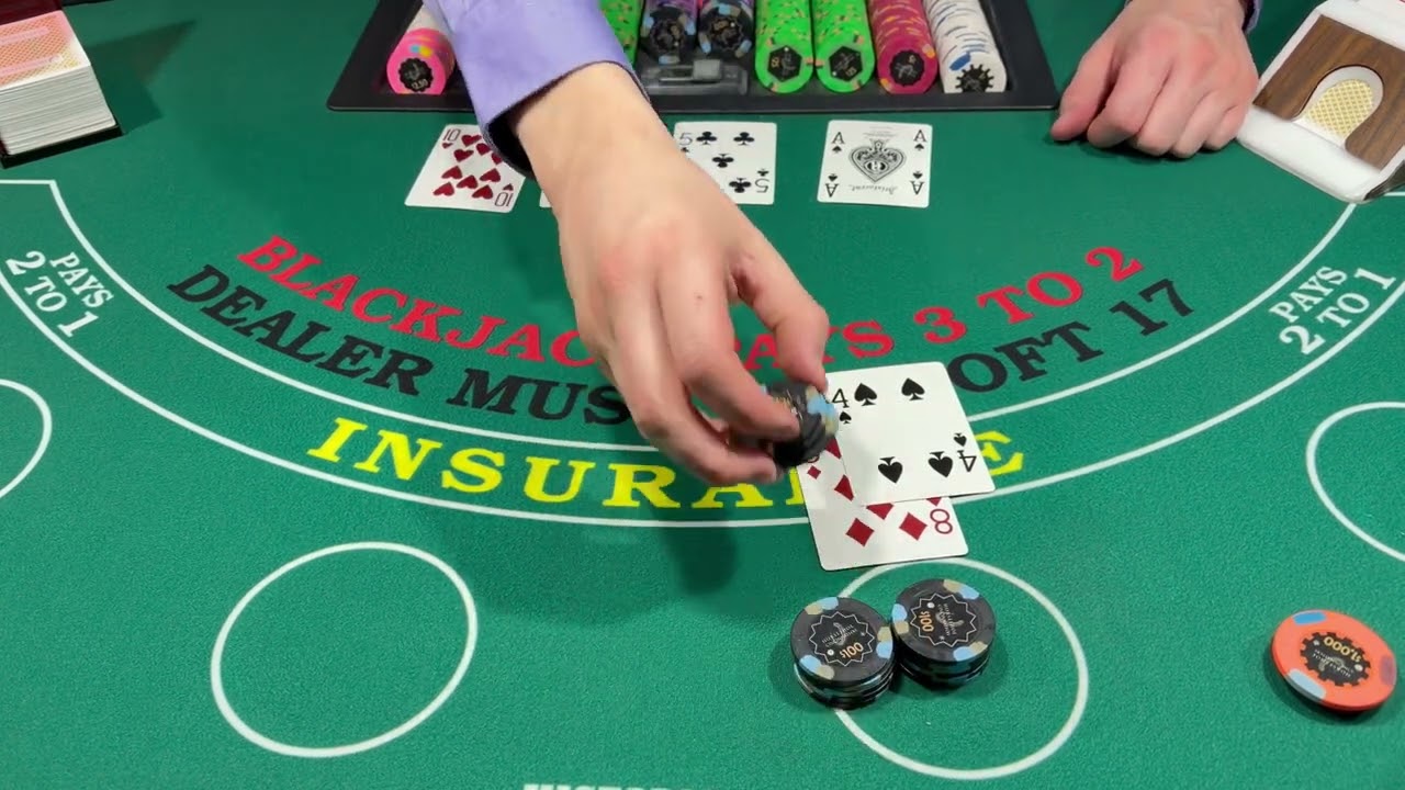 BLACKJACK $5,000 BUY IN 🃏🃏DEALER HITS SOFT 17 SEEING IF I CAN REACH MY PROFIT GOAL🃏🃏#blackjack