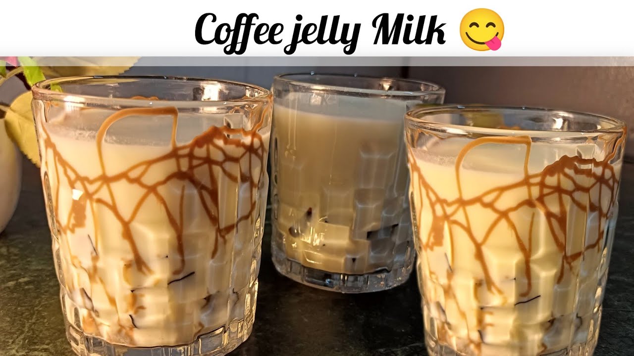 Jelly Coffee Milk 😍 | This Viral Coffee Drink Will Steal Your Heart! ❤️