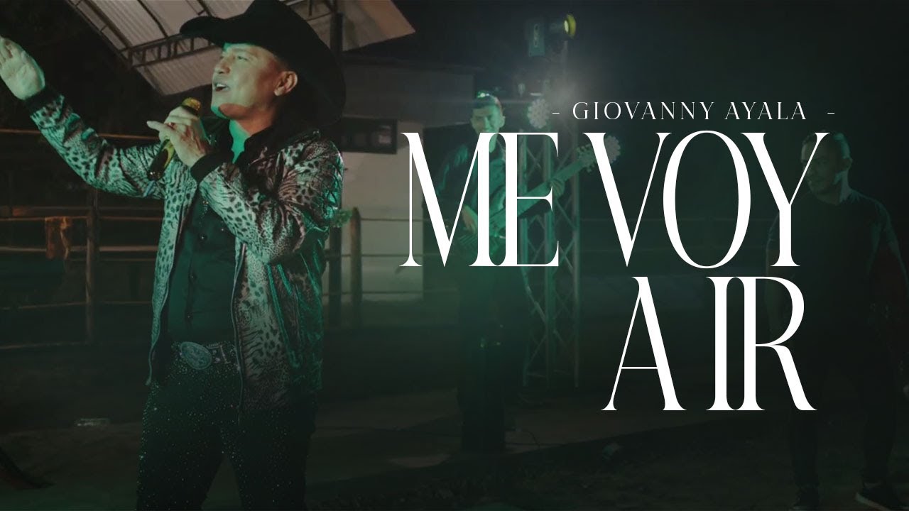 Giovanny Ayala -⁠ Me Voy a Ir (Video Oficial)