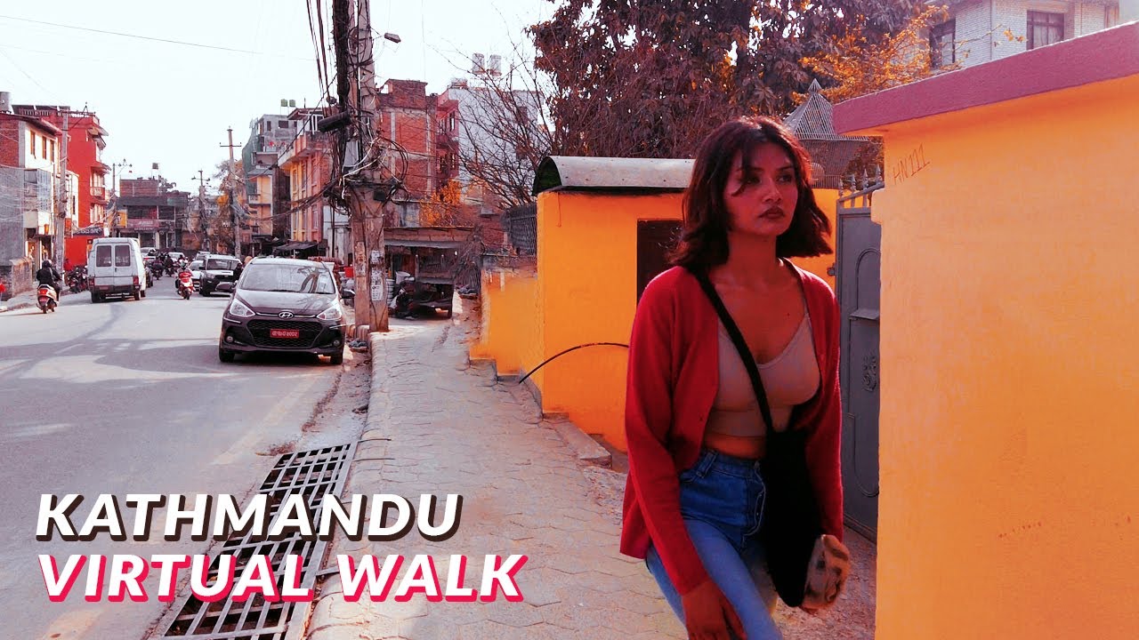 1 Hour Kathmandu Walk from Kapan Milan Chowk to Kamaladi Ganeshthan, in Kathmandu City Travel Nepal