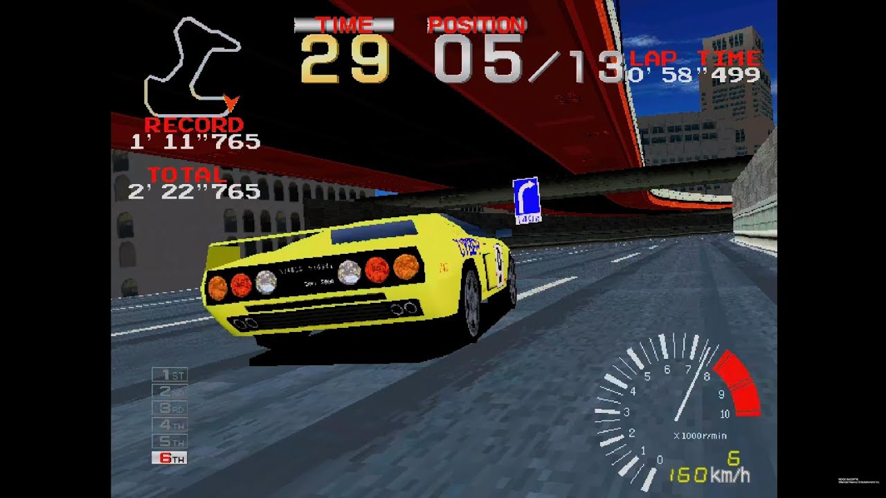Arcade Archives 2 Ridge Racer - PlayStation 5 Gameplay