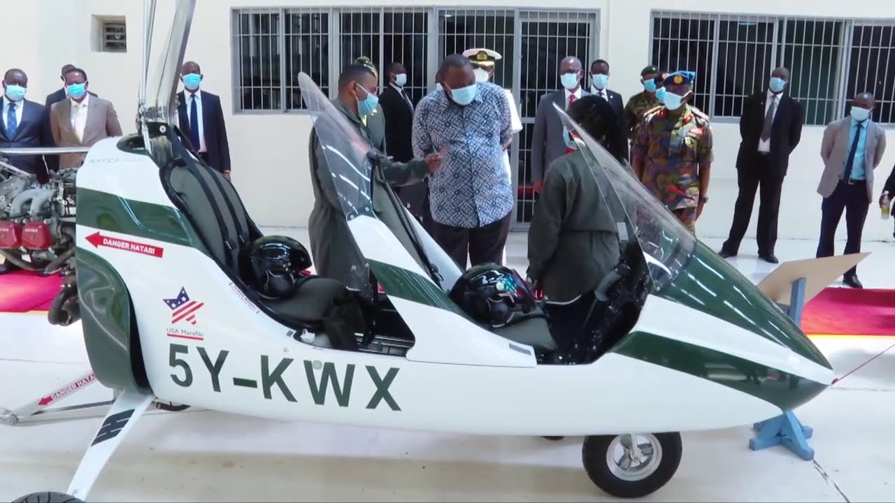 Kenya Made Helicopter unvailed at Kenya Air Force