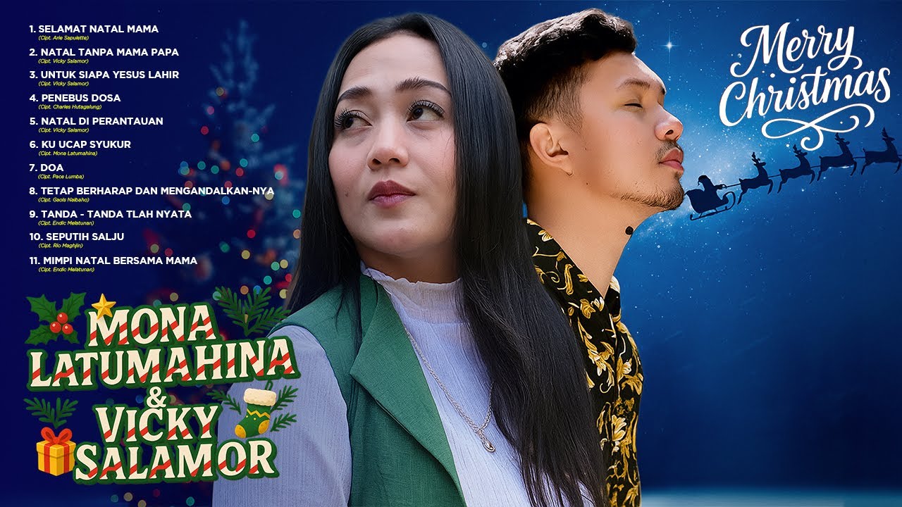 Merry Christmas - MONA LATUMAHINA & VICKY SALAMOR (AUDIO FULL ALBUM)