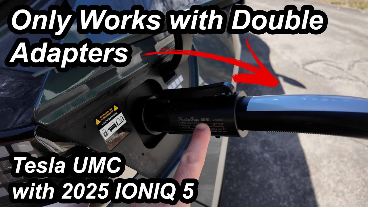 Use a Tesla UMC to Charge a 2025 Ioniq 5 with NACS Port with This Hack