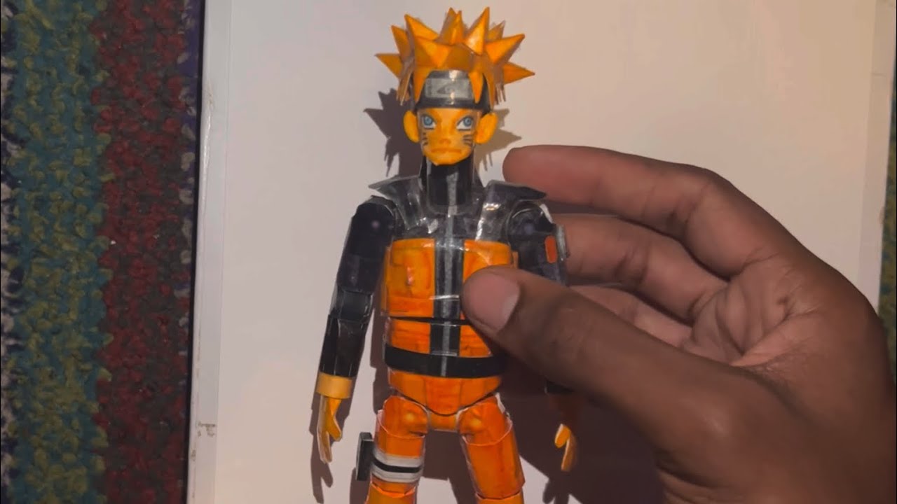 How To Make Naruto’s Hands | How To Make A Mini Paper Model | Episode 19