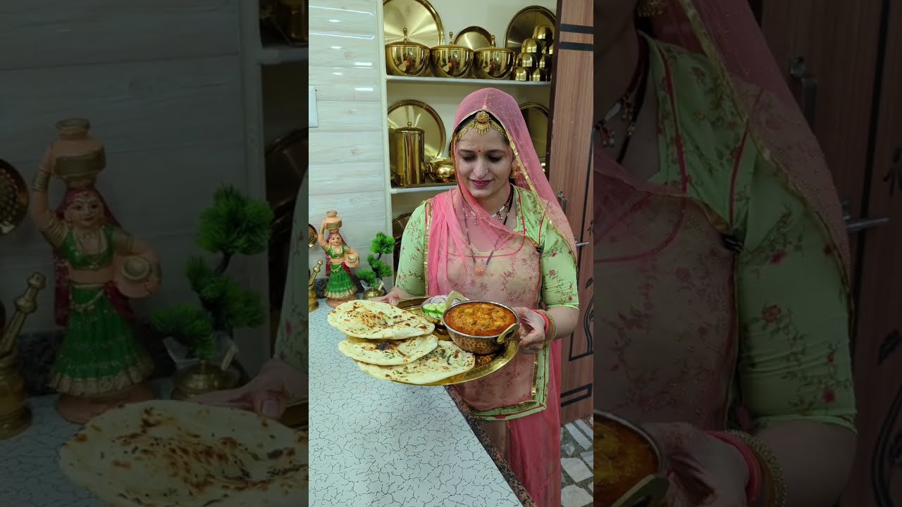 Kaju Curry Restaurant Style with Naan without Tandoor #geetascooking