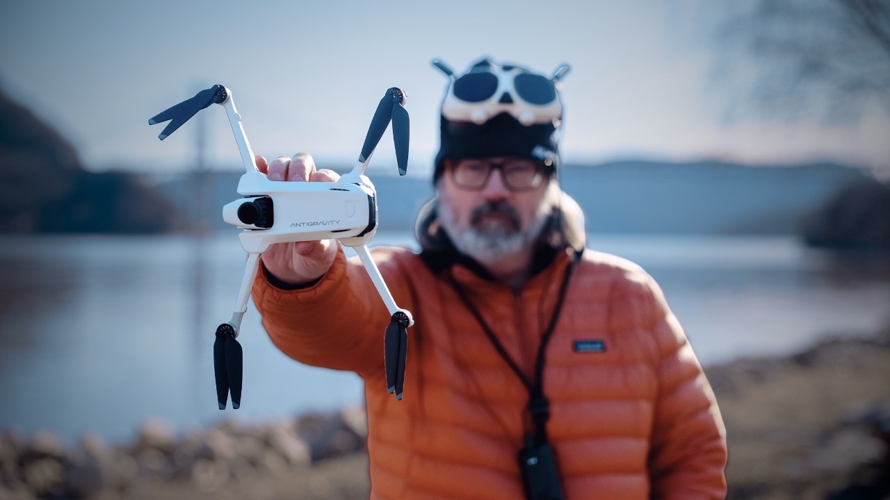 Дрон Antigravity A1 8K 360: обзор и лётные испытания с Дэниелом Нортоном.