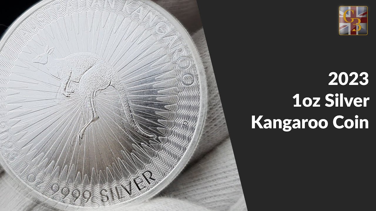 2023 1oz Perth Mint Silver Kangaroo Coin