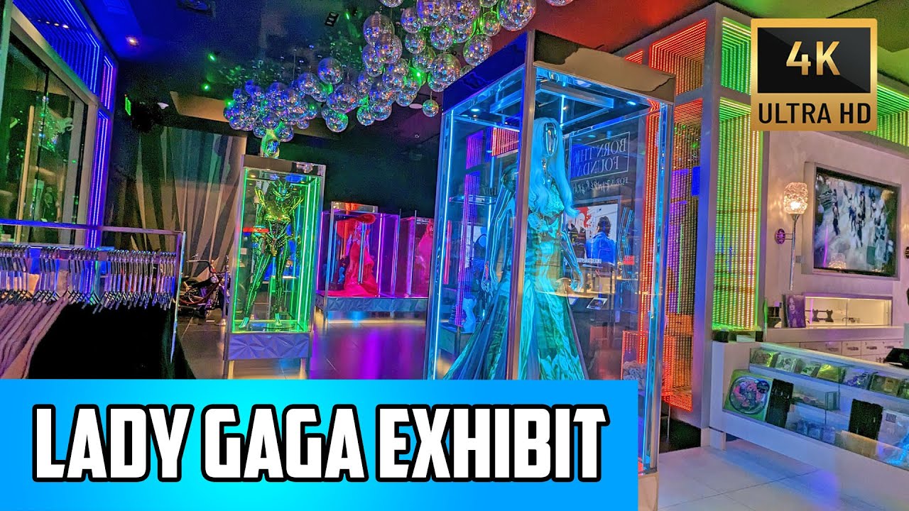 Lady Gaga Exhibit In Las Vegas Walking Tour | Haus of Gaga At Park MGM