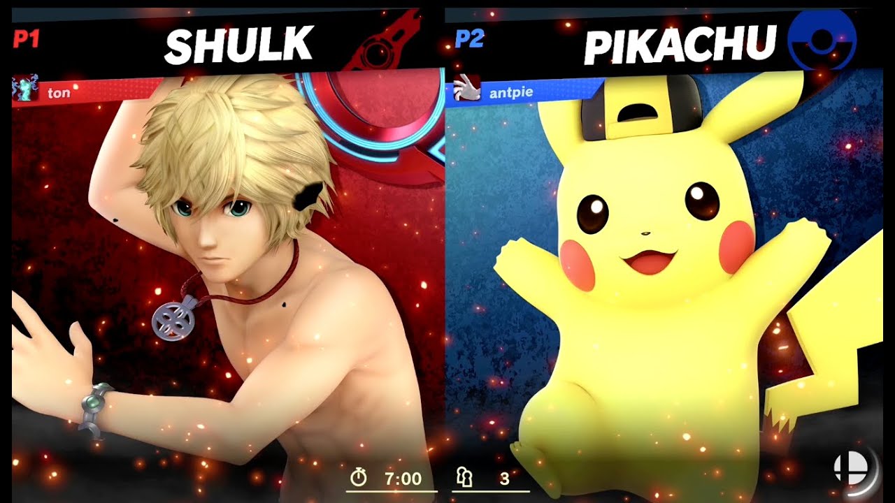 Shulk V Pikachu