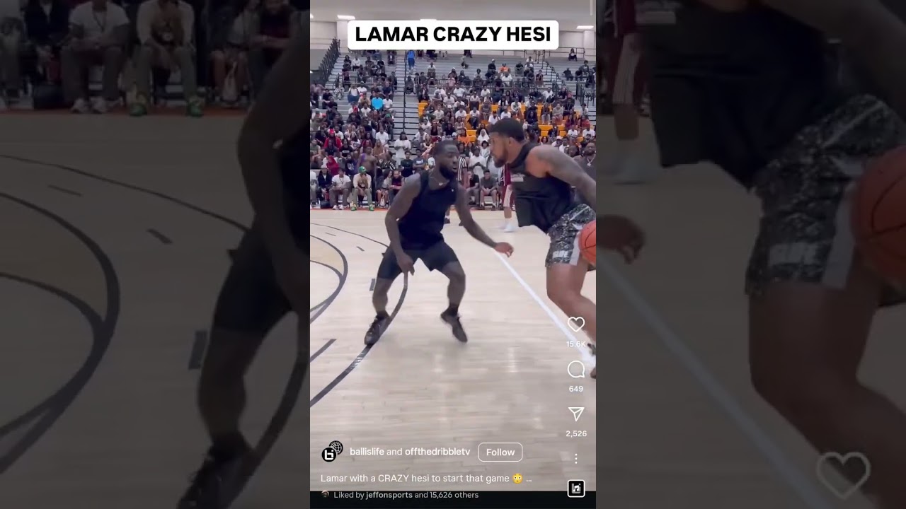 Lamar Peter Freezes Scoob with the Hesi / #LamarPeters Vs #Scoob #OfftheDribble #BallIsLife #TNC