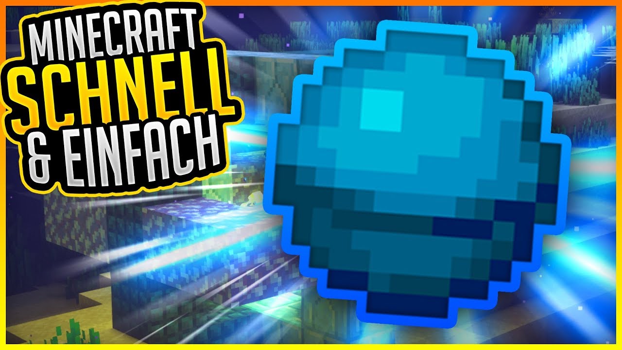 Herz des Meeres finden & benutzen! (Tutorial) ✨ Minecraft Schnell und Einfach #24 ✨ ErikOnHisPeriod