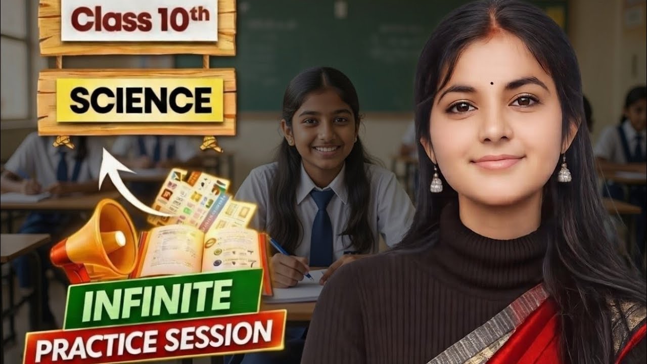 Infinite Practice Session 🔥 | Class 10th Science | Question Practice | LIVE| Garima Shukla🔥🔥