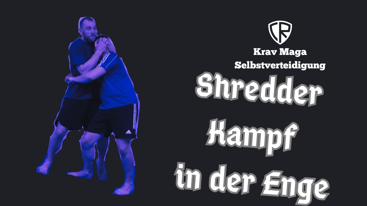 Krav Maga Selbstverteidigung - Shreddern als Schlagen im Nahkampf - Tutorial und Training