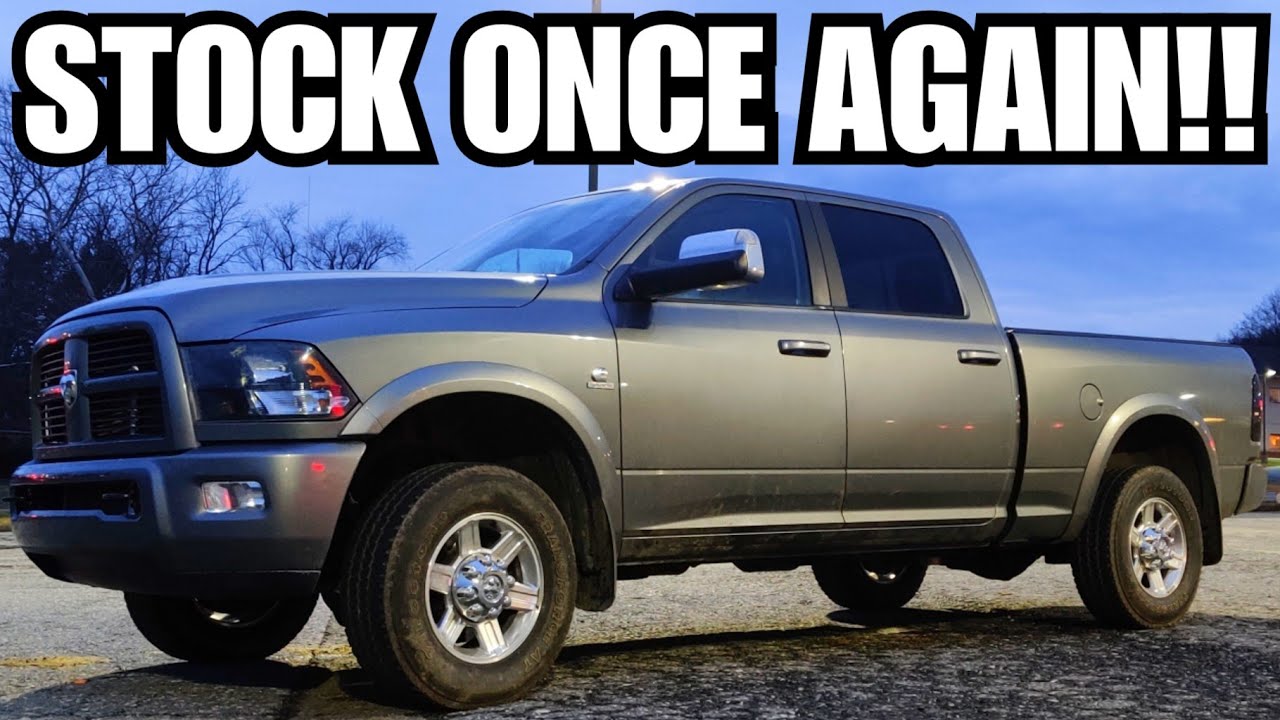 6.7 CUMMINS IS OFFICALLY BACK TO STOCK... TRANSFORMATION COMPLETE!!