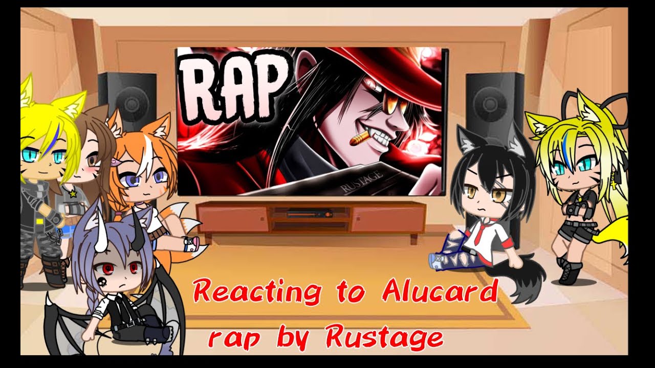 Alucard Rap Reaction GLMM | GCMM | Gacha Life | Gacha Club